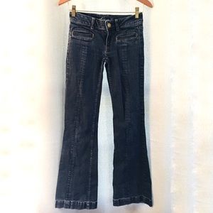 American Eagle Stretch Hipster Flare Jeans